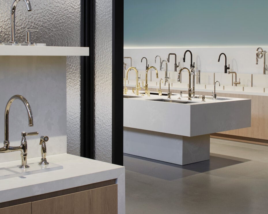 Ginger's Toronto Showroom - Waterworks Taps and Faucets