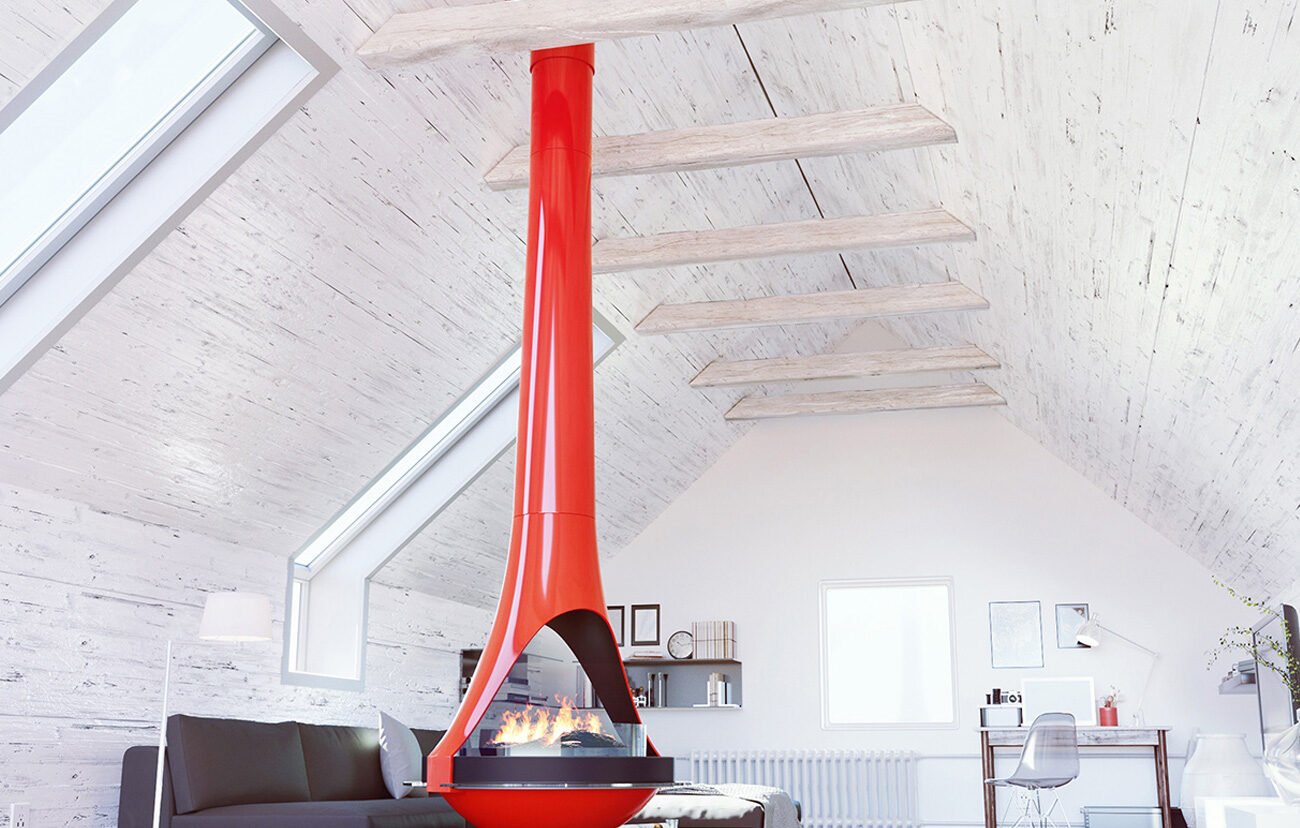 Fireplace from Custom Fireplace Design (CF+D)