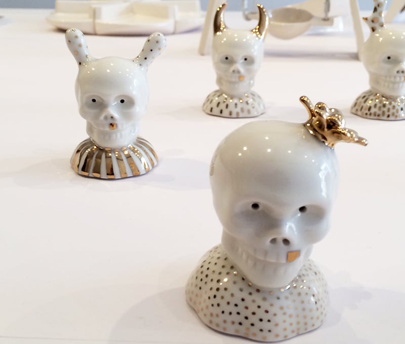 Local ceramic artist Grace Eun Mi’s "Eye Popping" - Design Week 2014 Highlights