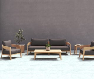Outdoor set from Insideout patio furniture store