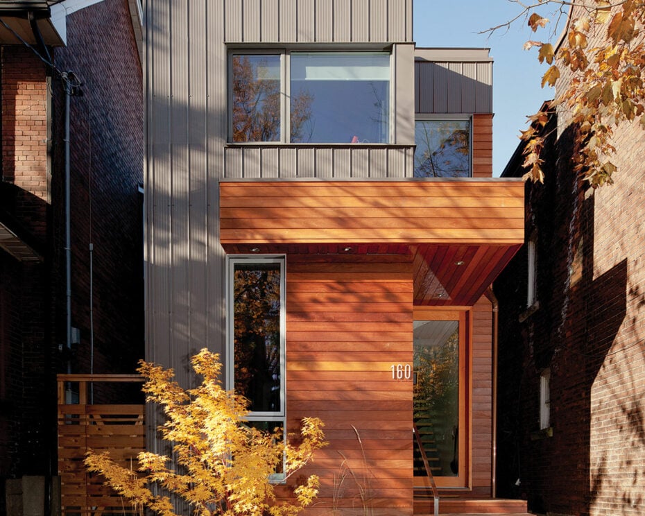 Julia Knezic | Small and Narrow Modern Houses - Roncesvalles Toronto