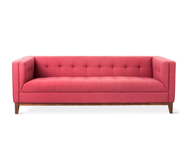 Gus Modern tufted-seat Atwood sofa