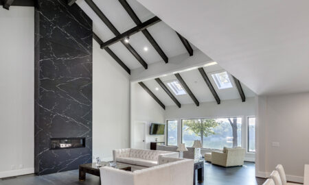 Fireplace design - Marble Trend