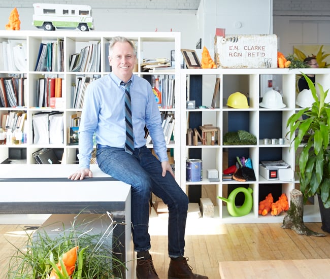 Landscape designer Joel Loblaw