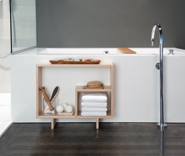 Scandinavian Spa-Like Bathroom - DL-0815-wetstyle-niche1