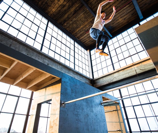 outdoors-inspired sports facilities