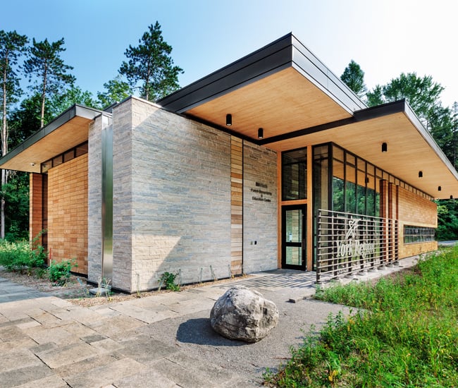 The Bill Fisch Forest Stewardship and Education Centre.