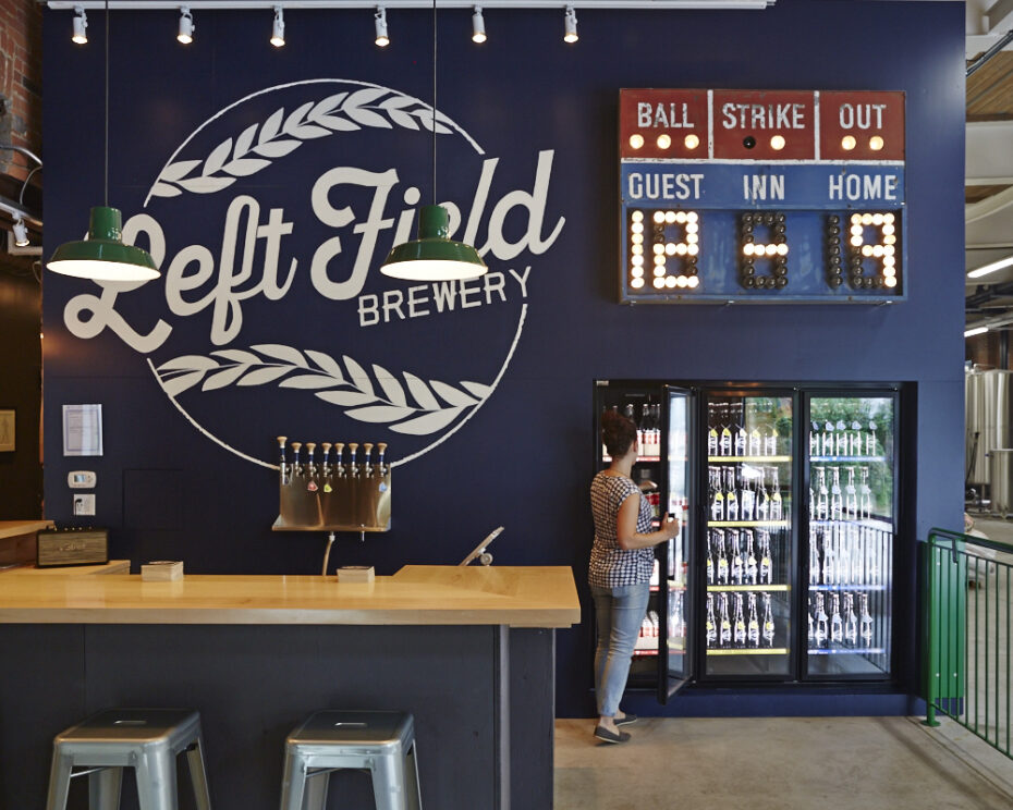 Left Field Brewery in Toronto
