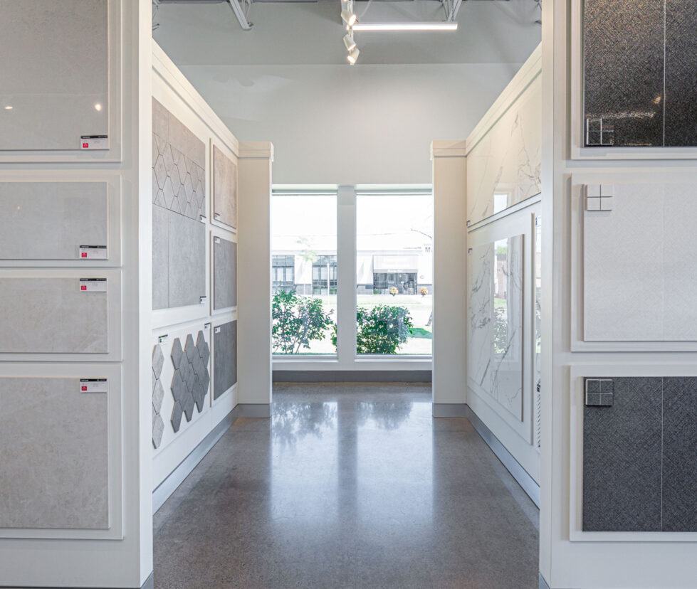 Product selection at M2 Tile & Stone - Tile Stores Toronto