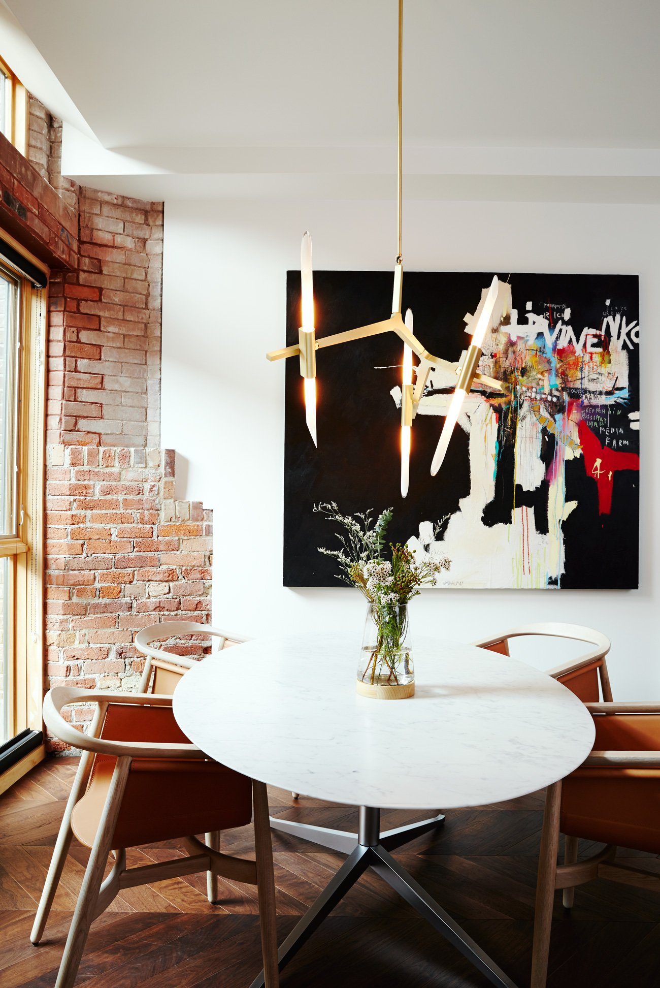 Canvas by artist Mitchell Clark Meller - Charlie Guiang Neo gothic church condo 