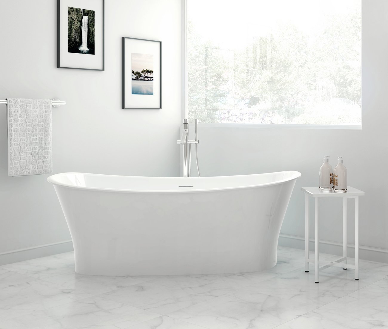 Stylish Bathroom Scene-Stealers - Cloud by W2 by Wetstyle