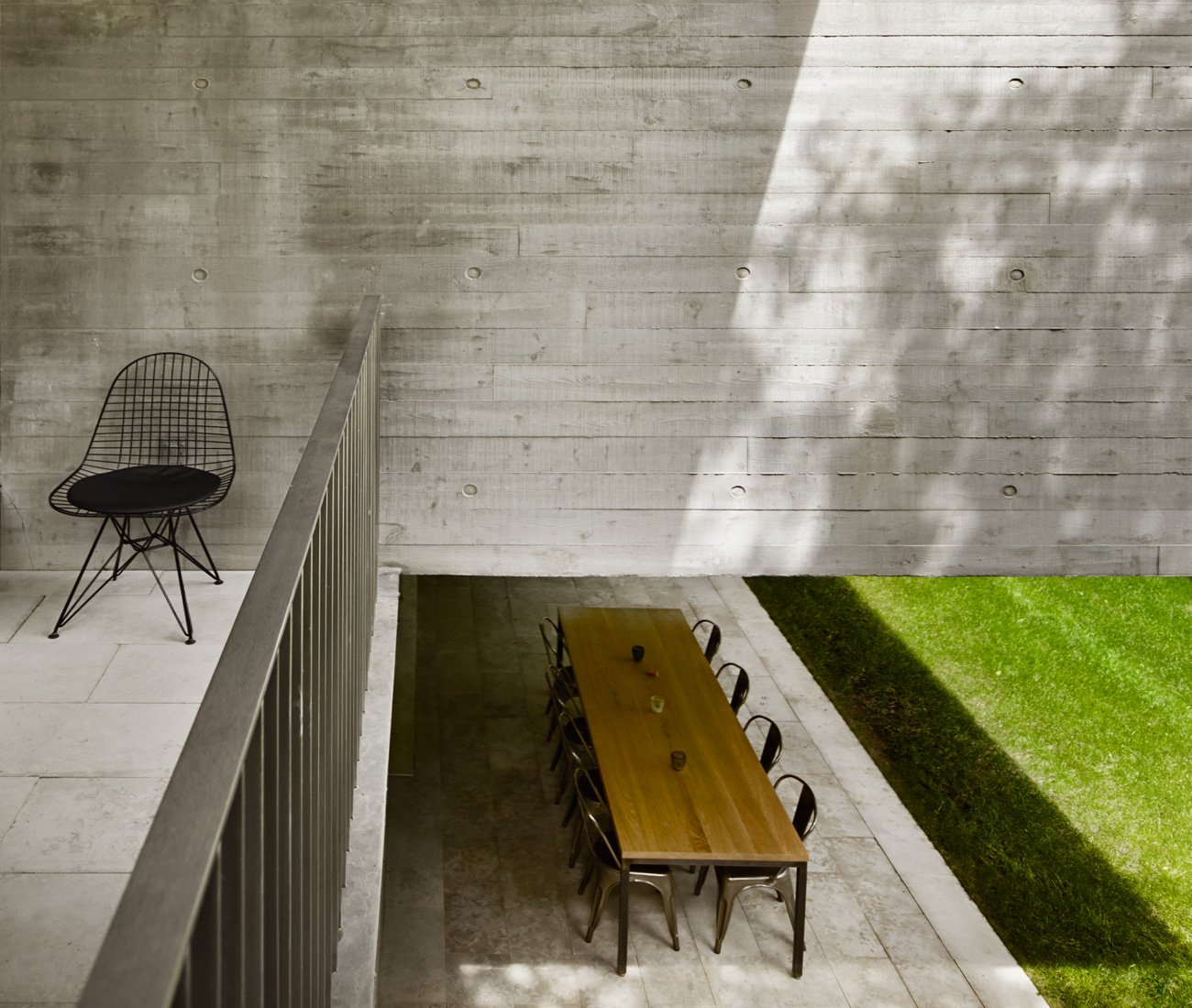 Concrete house in Toronto, Canada