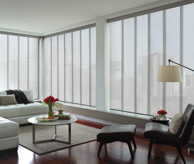 Motorized blinds by Hunter Douglas - smart home technology