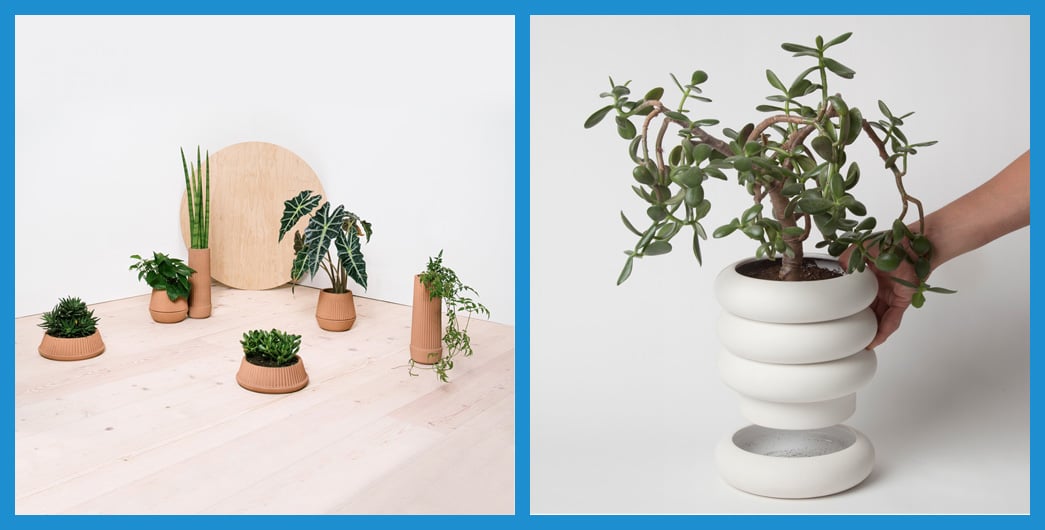 Cool plant pots