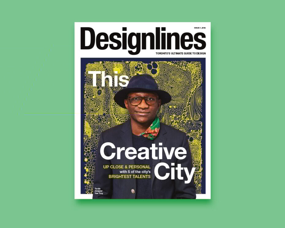 Textile Designer Yaw Tony This Creative City Designlines Toronto