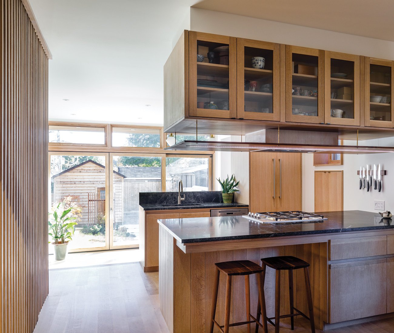 Studio Junction Home Reno white oak kitchen by Coolican & Co - Studio Junction Home Reno