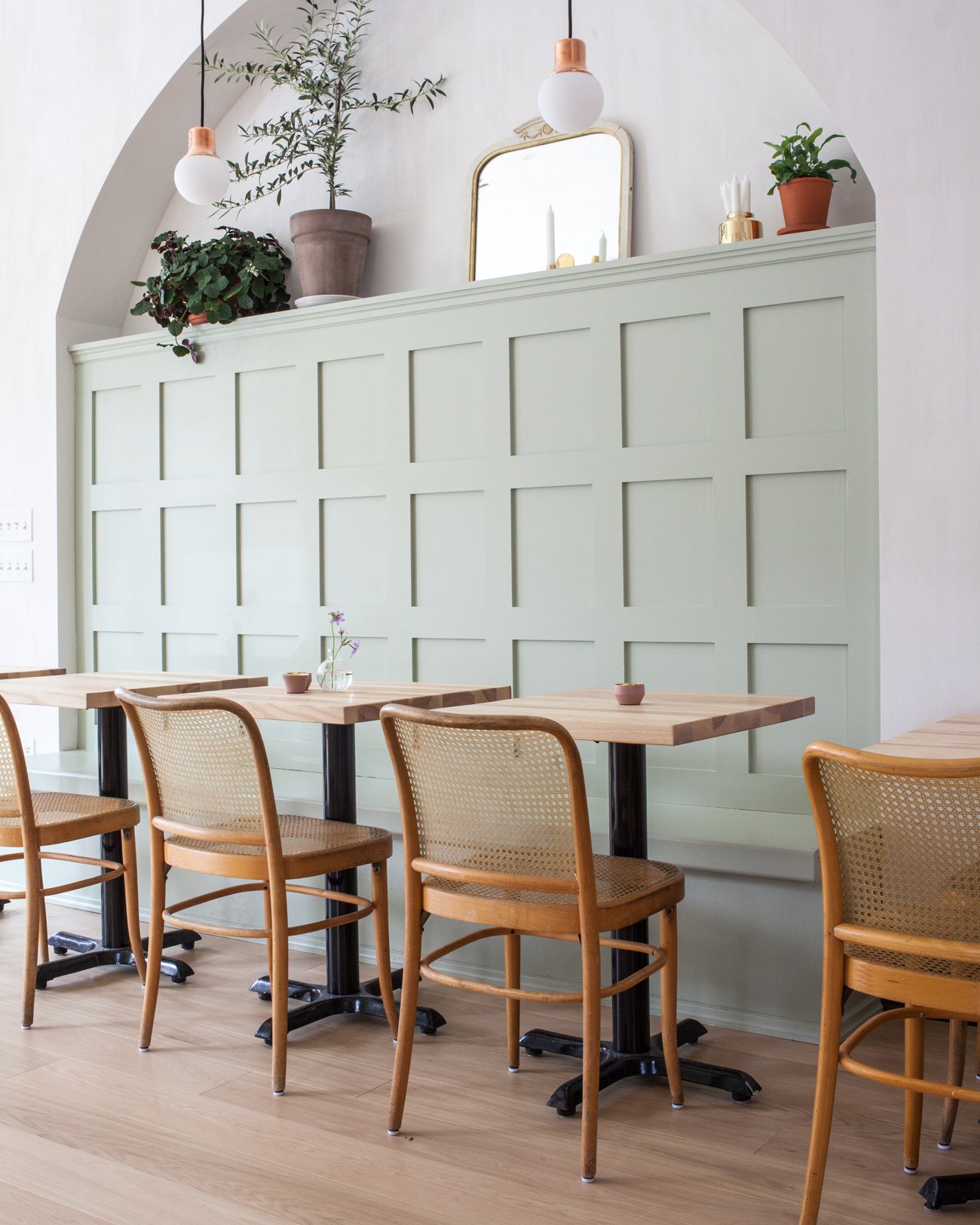 Interiors of Detour Coffee roaster in Dundas