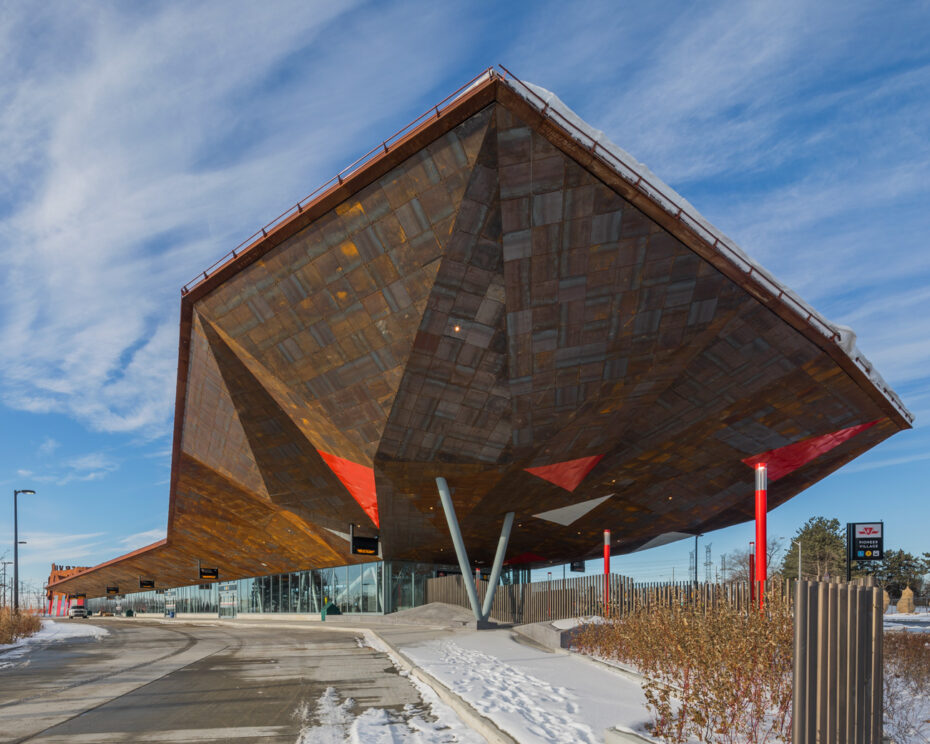 Will Alsop - Exterior of the Pioneer Village Station