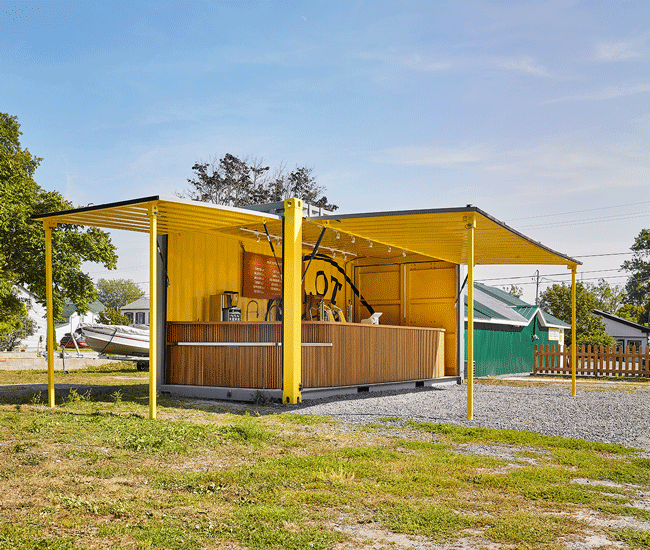 Pilot Coffee Roasters Prince Edward County Toronto Shipping Container