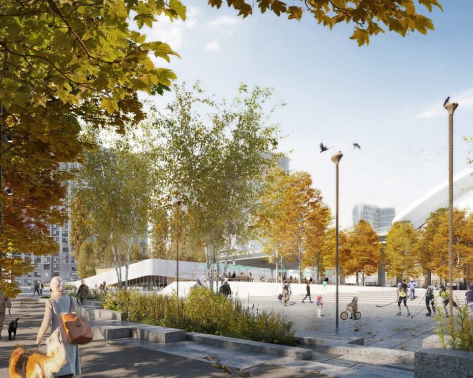 The Nest Designed by: Snøhetta and Toronto's BSA Landscape Architects