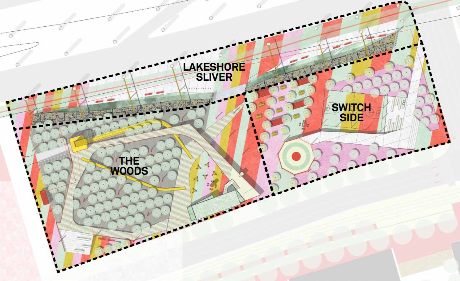 Toronto Waterfront Parks design