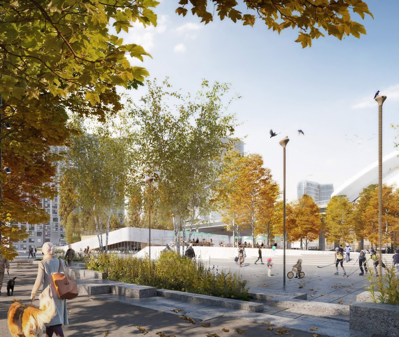 The Nest Designed by: Snøhetta and Toronto's BSA Landscape Architects - waterfront parks