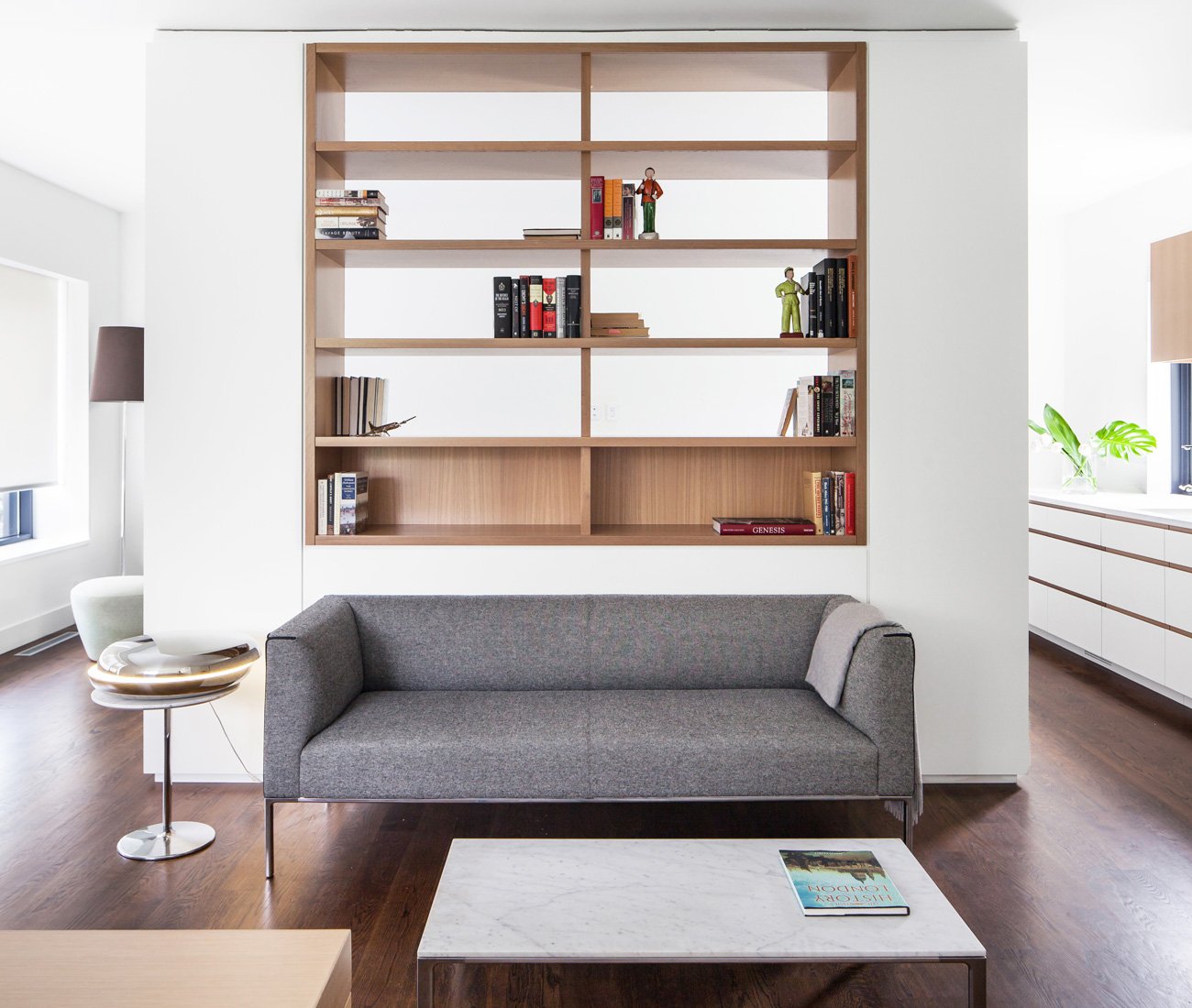 Interiors details of a coach house in Toronto by architect Barbora Vokac Taylor