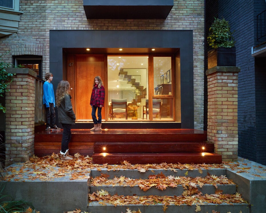 Modern renovation Toronto Beaches home by Drew Mandel Architects