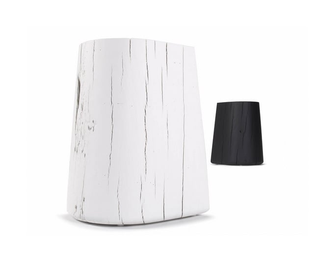 Wooddrop Bedside Table by A. Jacob Marks, available at Hollace Cluny