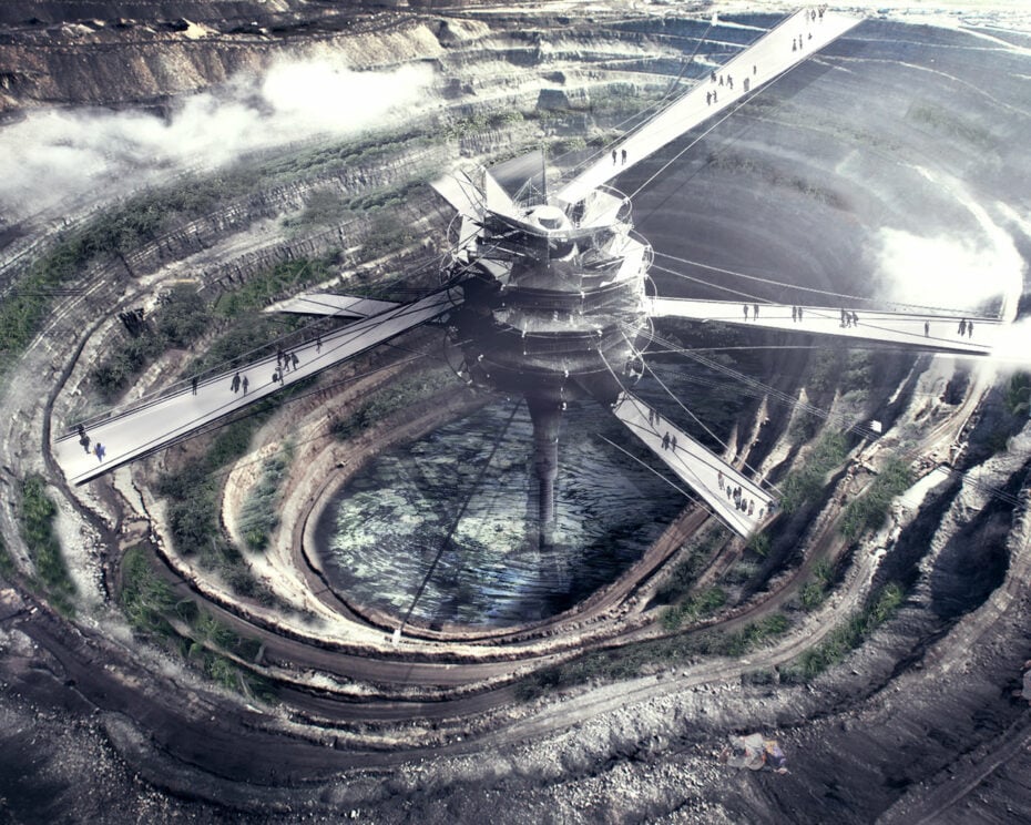 Tatiana Estrina won the ASCA's 2018 Steel Design Student Competition for Uproot