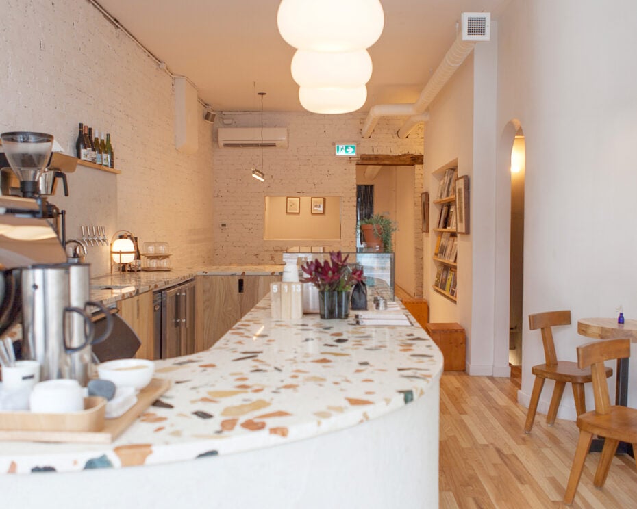 Hamilton Synonym Shop cafe designed by Montreal architects Atelier Barda