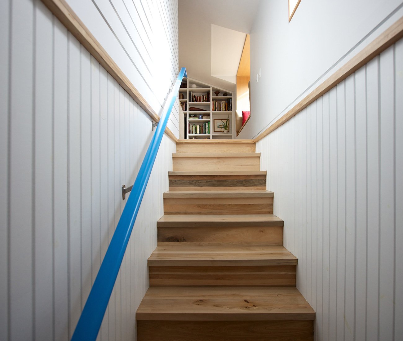 The Practice of Everyday Design Eden House Mississauga Designlines Magazine Bungalow Addition Narrow bungalow stairs