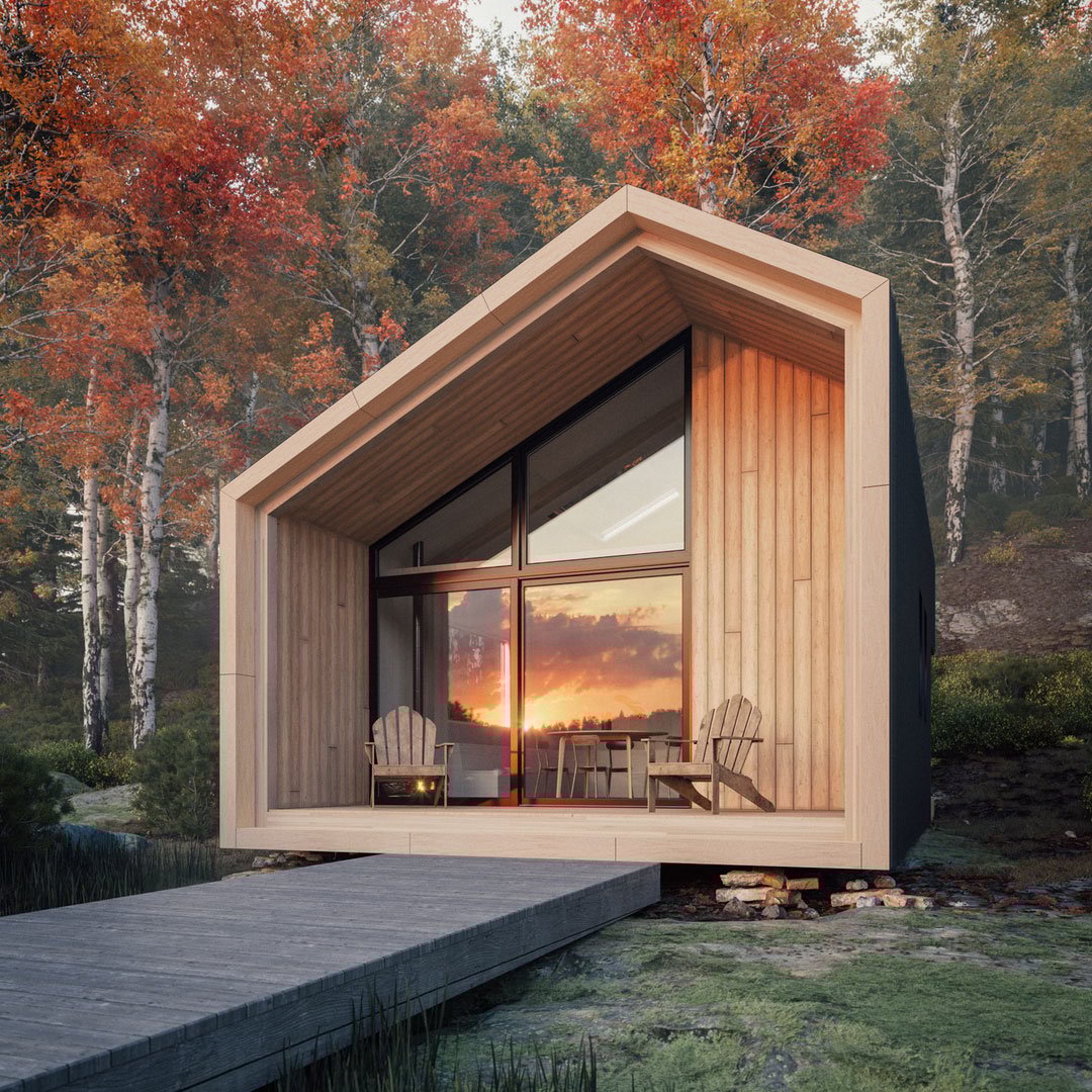 Leckie Studio Great Lakes Backcountry Cabin