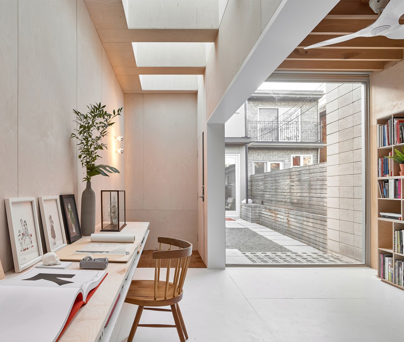 Anya Moryoussef Studiolo Backyard Studio Renovation Toronto Designlines Anya Moryoussef Architect - Backyard Studiolo