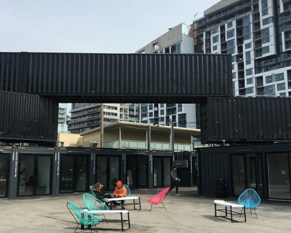 Stackt Market Toronto Shipping Container Market King and Bathurst Designlines Magazine