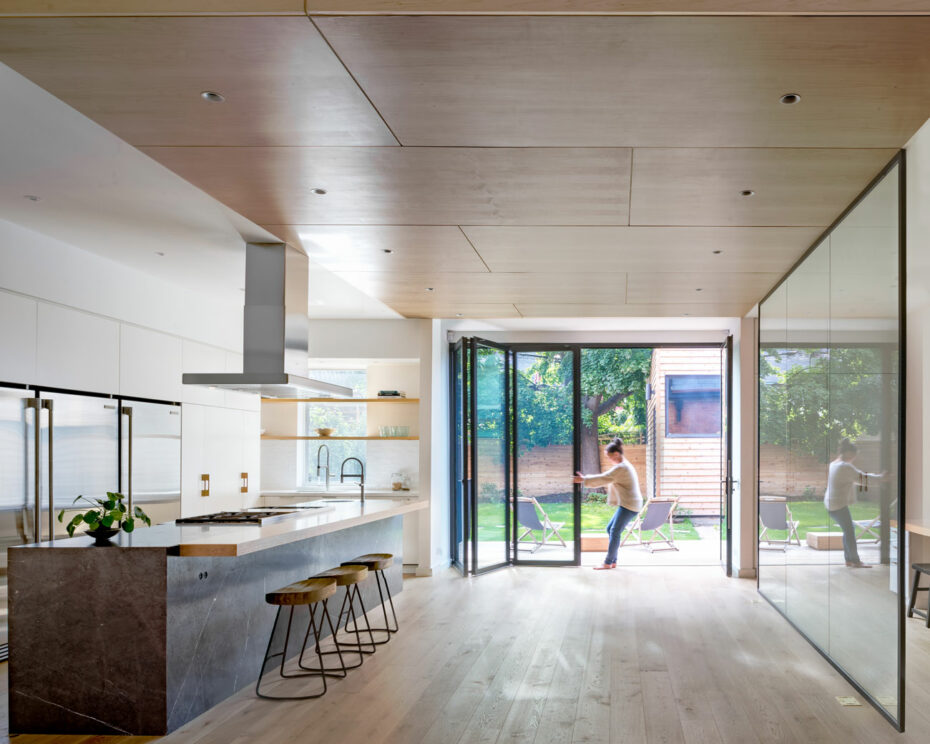 Light-Filled Atrium - StudioAC Victorian house