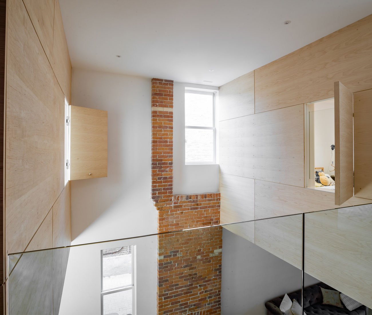 Light-Filled Atrium - StudioAC Victorian house