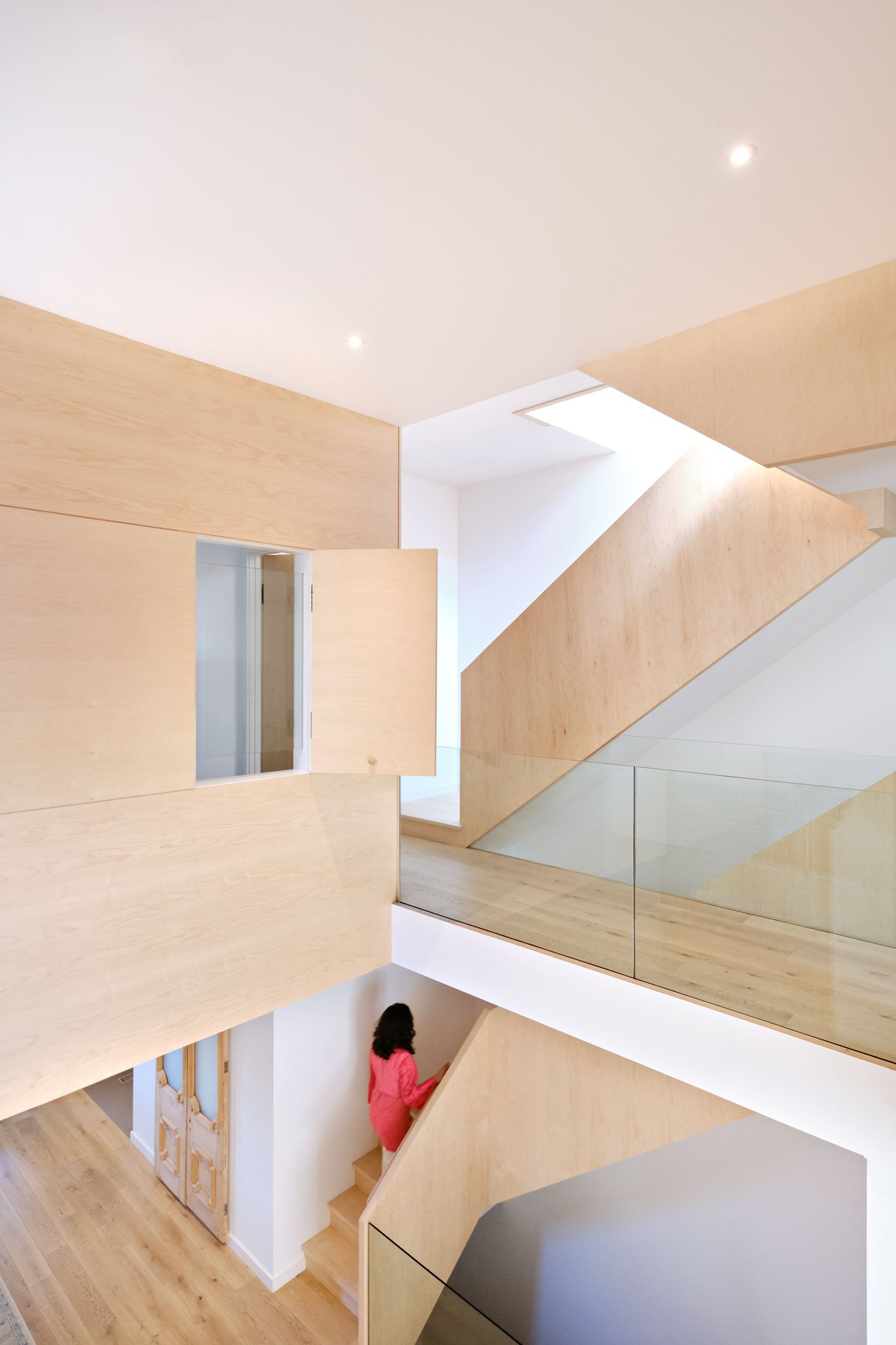 Light-Filled Atrium - StudioAC Victorian house