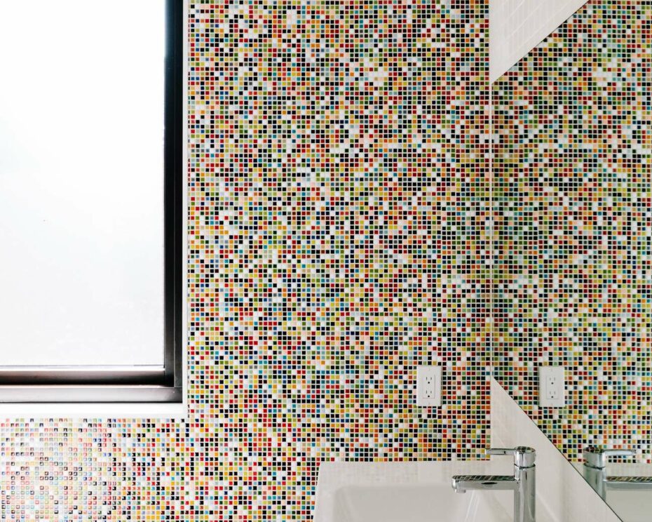 modern bathroom designs - bathroom mosaic