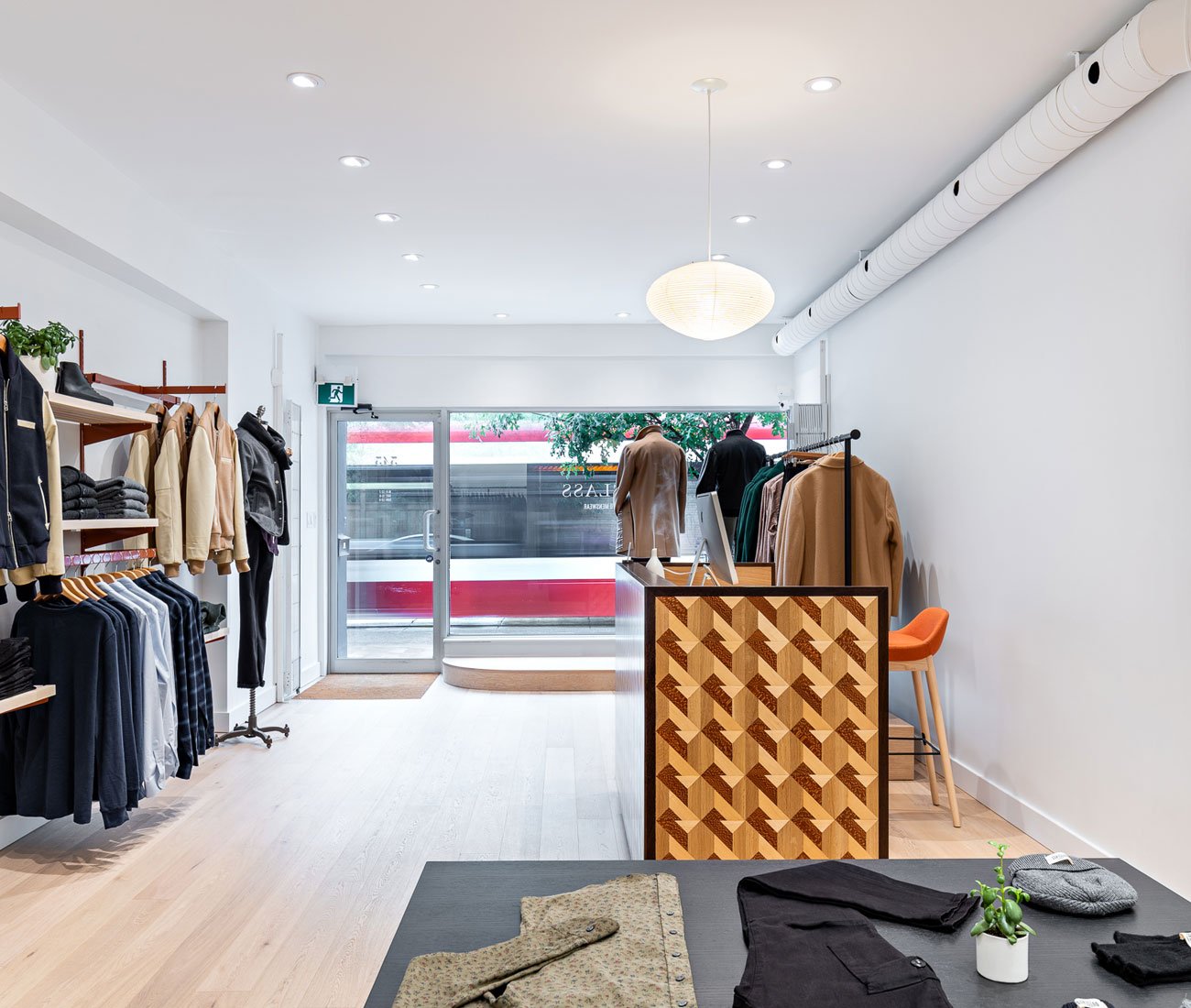 Outclass Toronto Menswear Retail Design