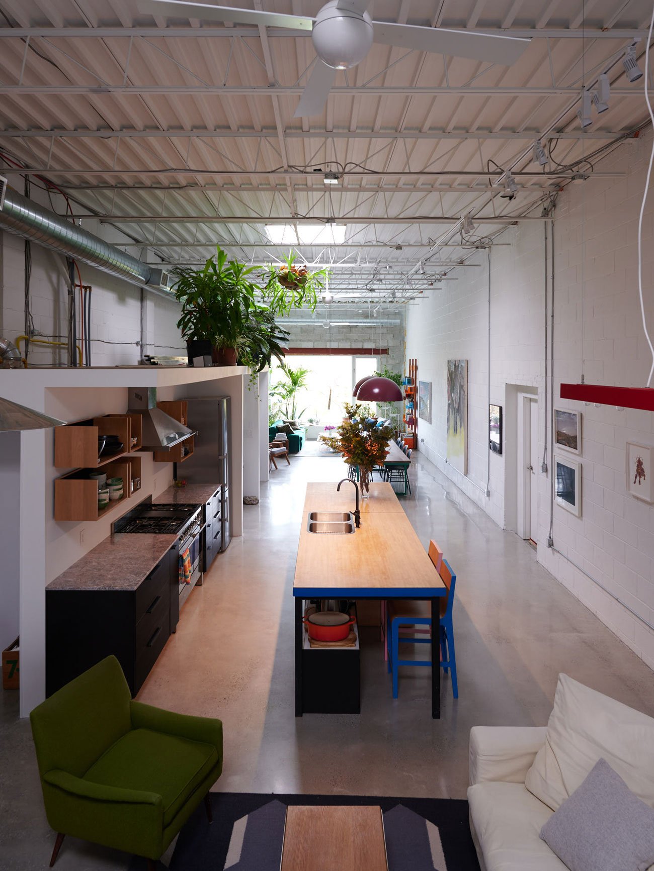 Industrial loft design