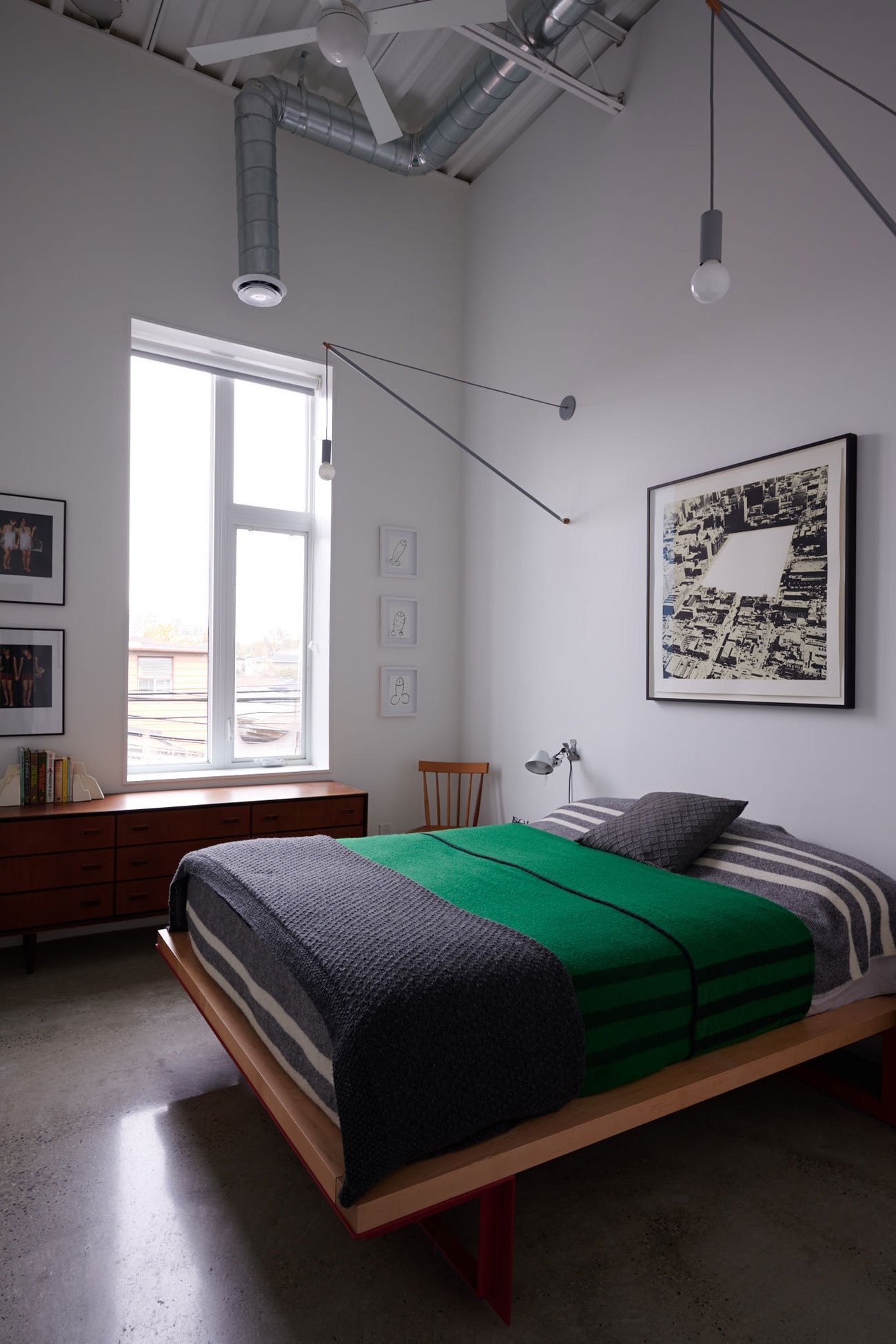 Industrial loft design