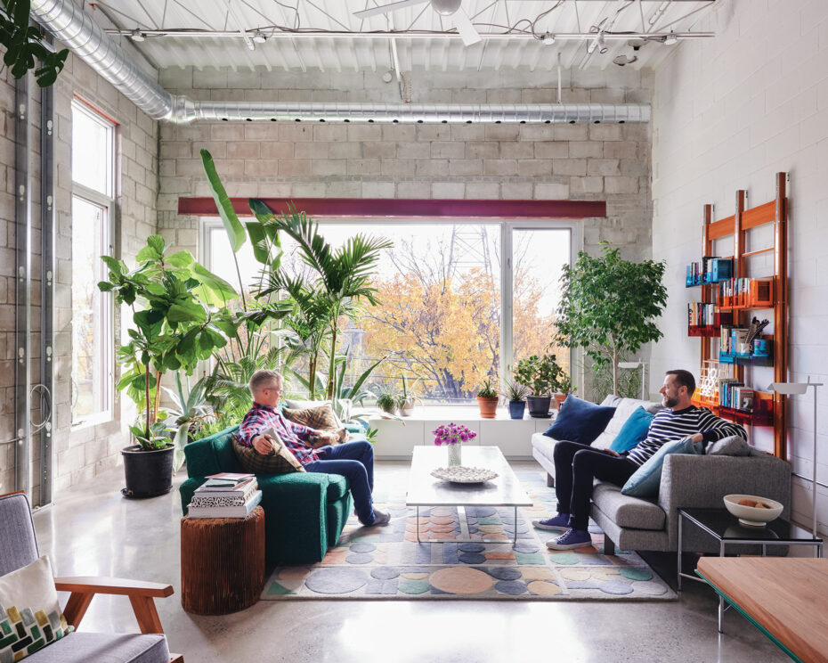 Industrial loft design