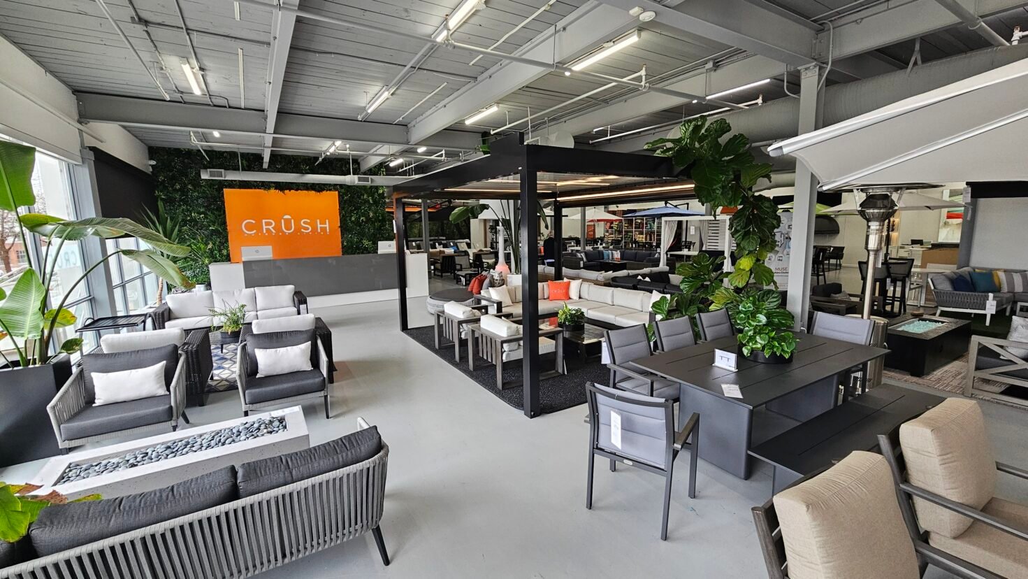 Crush Outdoor Living showroom