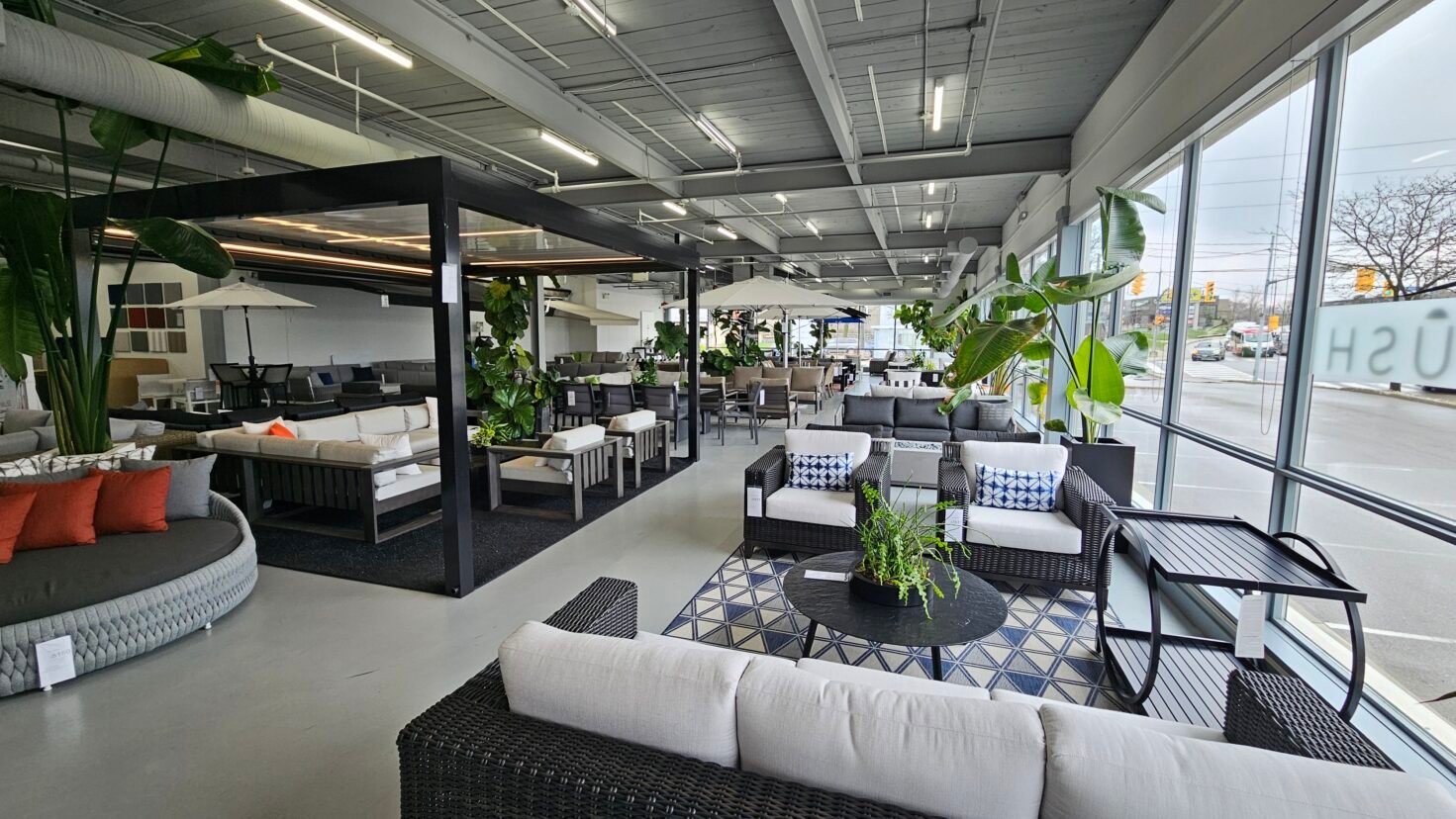 Crush Outdoor Living showroom