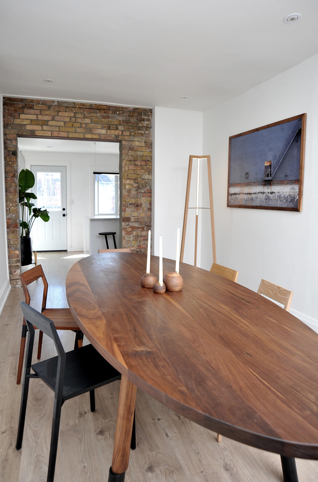 Mischa Couvrette home, Dining Room with table