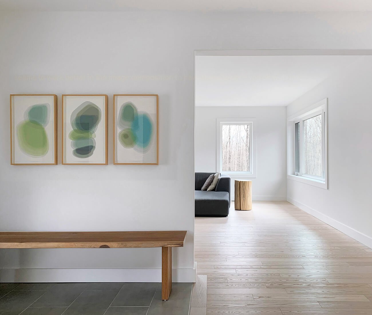 Artwork by Toronto artist Christina Ott - Ashley Rumsey home