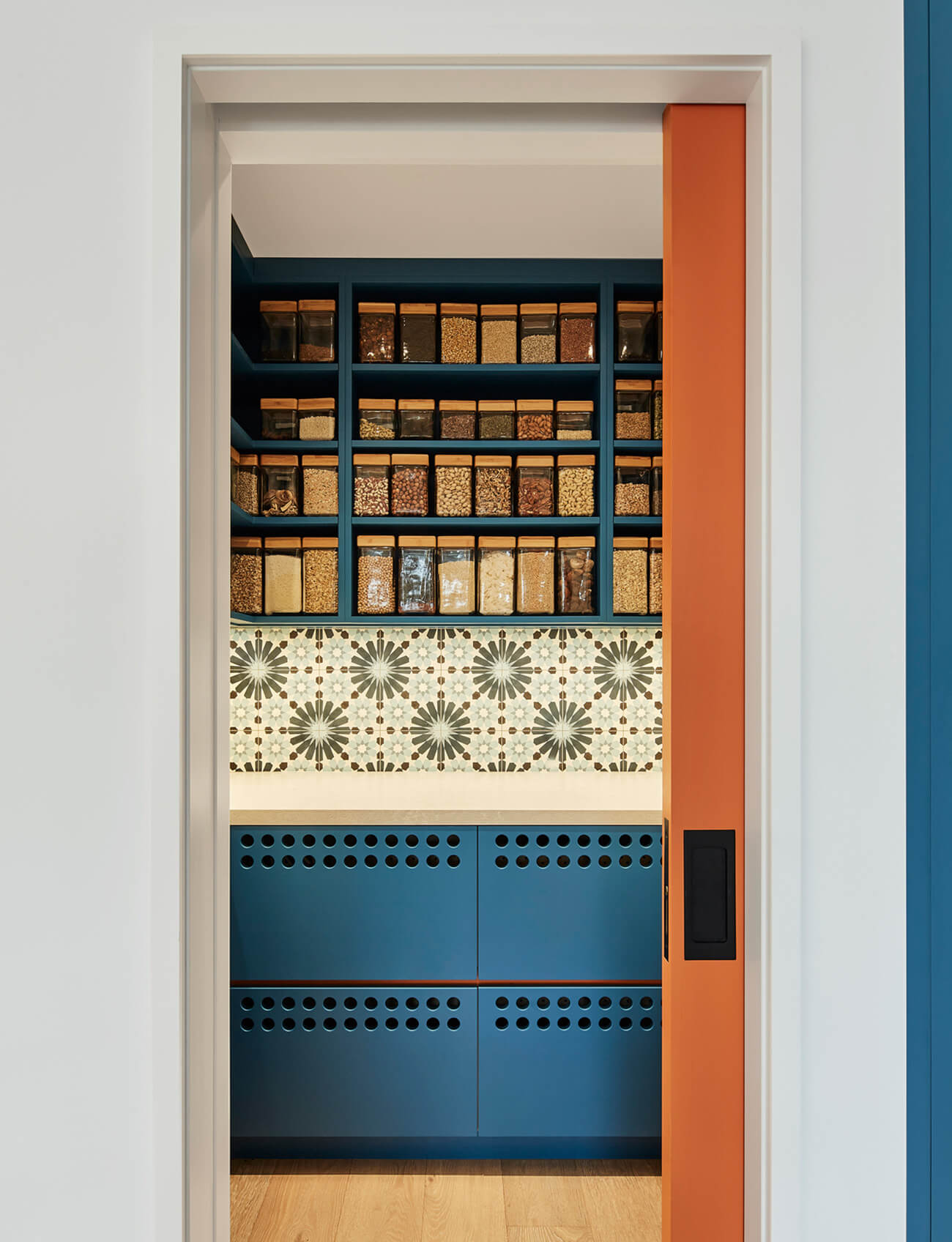 Colourful dispensary - Heather Asquith architect - Julie Reinhart interior designer
