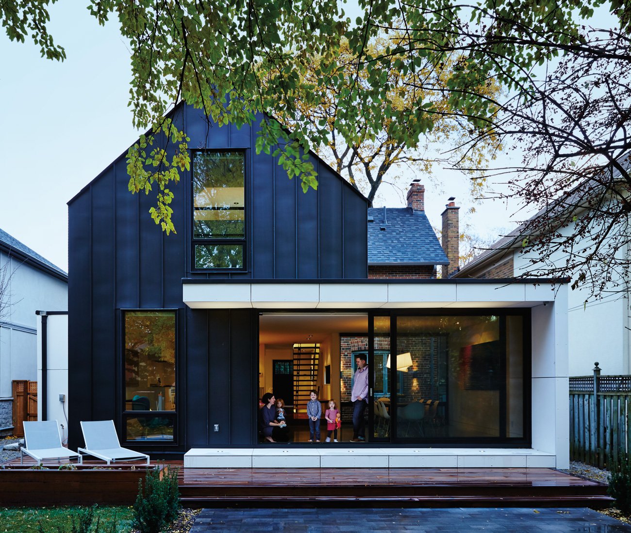 traditional homes modern additions