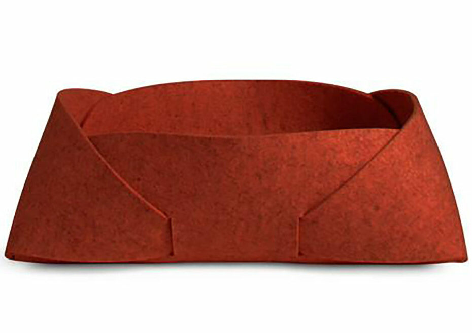 Double Tuck Felt Basket